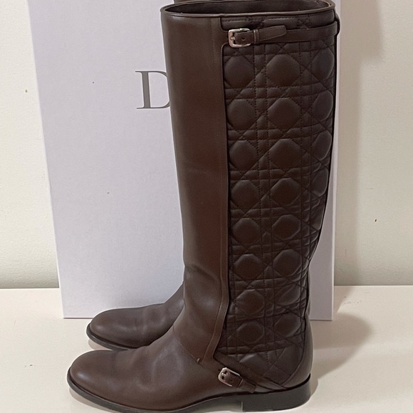 Dior Canage Brown High Boots. - Picture 4 of 12